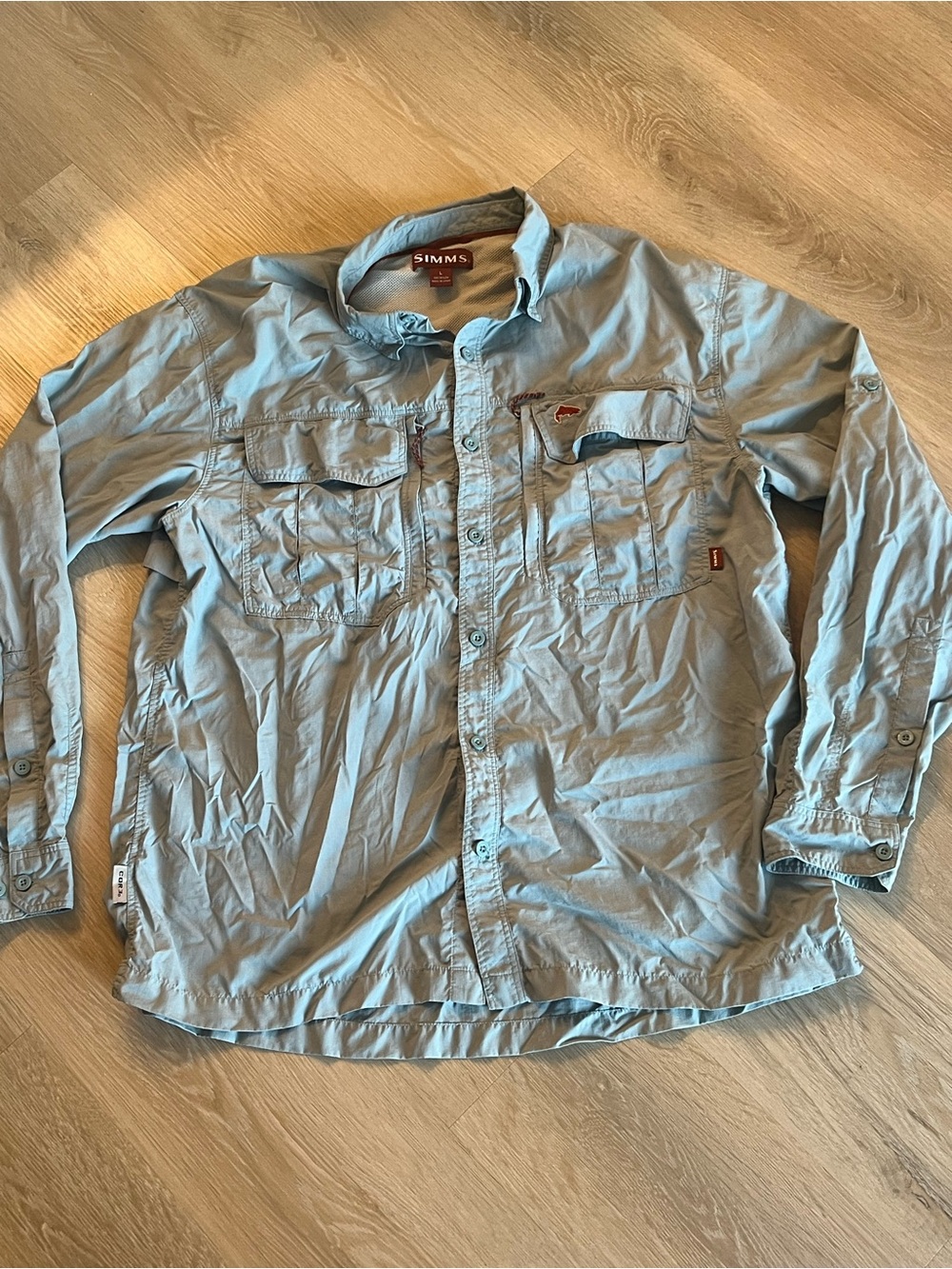 Simms Core Breathable Fishing Shirt Large